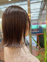 ヘアーエポック(hair epoque)&nbsp;ショコラブラウン×切っぱなし