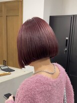 シェイト(ciate)&nbsp;ボルドーカラー/ミニボブ