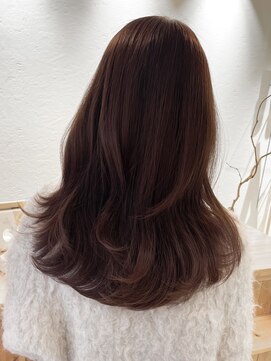 ニコヘアデザイン(NICO hair design) ☆NICO☆ ピンクブラウン　レイヤースタイル