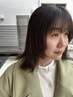 【OPEN記念】デザインカット＋ポイント矯正+トリートメント￥14300→￥12000～