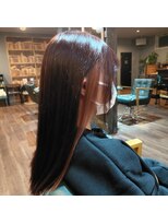 ヘアーデザイン ディードット(Hair design D.) PINKイヤリングカラー
