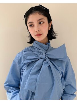 ユー(yew) 外ハネボブ＋簡単アレンジ　kaho