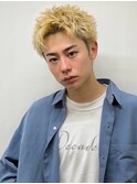 【Lond GULLMAN江村】ブロンドスパイキーショート