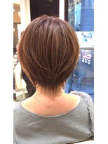 ウィル あべの店(WiLL) イメチェン丸みショートナチュラルレイヤーボブ30代40代50代o