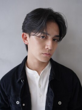 ニコ トウキョウ ロジック(nico TOKYO Logic) フェザーパーマニュアンスパーマセンターパート20代30代