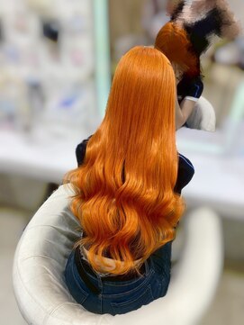 ヘイルジューシー(hail JUICY) オレンジ/原色カラー/エクステ