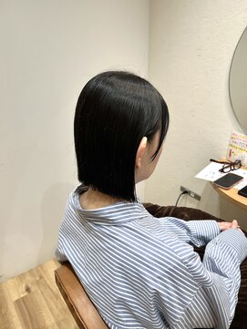 ヘアポケット スタイル店(HAIR POCKET) 切りっぱなしボブ