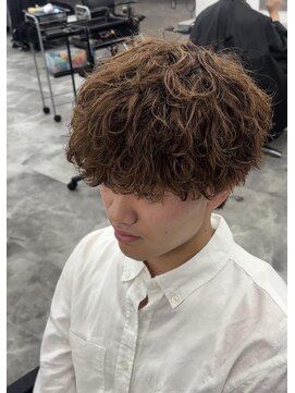 オム ブランシェ(HOMME BLANCHE’) 【Natsuki】細かめシャドウパーマ