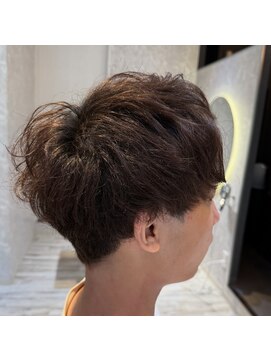 アテーサ 赤羽店(ATTESA) メンズマッシュ/オリーブブラウン/シャドウパーマ/赤羽/赤羽岩淵