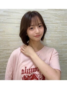 トゥーリ 藤崎店(tuuli) 切りっぱなしbob×髪質改善縮毛矯正