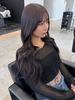 ラピステン 福岡天神 大名店(Lapis)&nbsp;ディープラベンダー/エクステロング/韓国ヘア