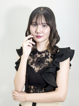 ステラ(Stella) 宣材サロモ編。ミディアムヘア巻き下ろしVOL1.0