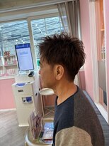 フィガロ ウメダ(FIGARO UMEDA)&nbsp;メンズショート11.15刈り上げセンターパート