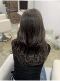 グレージュ/レイヤーカット/髪質改善