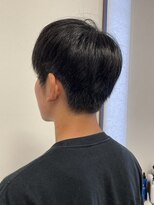 ヘアー ローズ(hair ROSE)&nbsp;脱力系サイドパートスタイル/谷津/津田沼