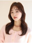 20代30代◎冬の暗めカラー×くびれレイヤーカットで小顔美人