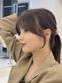 アイトーキョーエス 渋谷(AI TOKYO S)&nbsp;顔周りカットで結んでも可愛いヘアならお任せください！