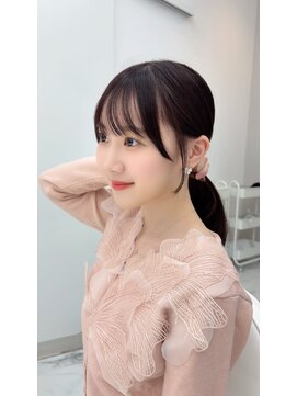 コア プラス 立川(COA PLUS) 韓国風レイヤーカット髪質改善ダブルカラーハッシュカット