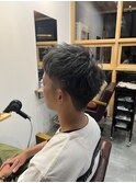 メンズカット×シルバー