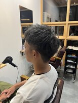 リドルヘアー 黒磯店(Riddle HAIR)&nbsp;メンズカット×シルバー