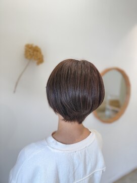 モク(mok) ショート白髪ぼかし