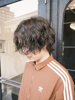 ファンデーション(FOUNDATION)&nbsp;アンニュイな色気を纏う。無造作波巻きスパイラルウルフ