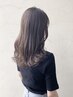 似合わせカット+透明感カラー+質感ケアTr(rica指名)