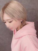 エンズ(ens) 大人可愛いハイトーンウルフ / ブリーチカラ!