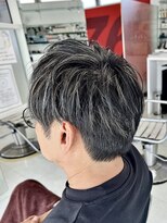 ラ ルーナ アレックス 神戸北町店(la luna alex)&nbsp;メンズショート×ハイライト