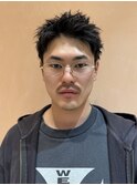 スパイキーショート/メンズカット/ショートヘア/刈り上げ/北綾瀬