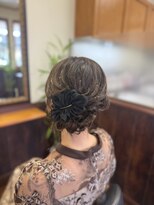 ユアサ(YUASA)&nbsp;結婚式お呼ばれヘアセット
