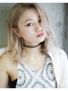 サロンドミルク 原宿(salon de MiLK) シースルーパールホワイト☆