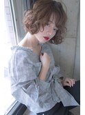 エアリーショートボブミルクティーベージュ20代30代