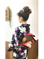 サロンド クラフト(salon de craft)&nbsp;【浴衣】大人アップ浴衣スタイル♪