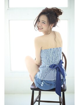 ラフィスヘアー レイ 札幌店(La fith hair ray) 【Lafith】ルーズ☆可愛いアップスタイル