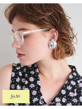 ラレイ(Lalei) 【表参道/青山】イエローベージュエッジショート【ささき】