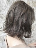 【unopulir永尾】大人可愛いレイヤーボブ☆アッシュベージュ
