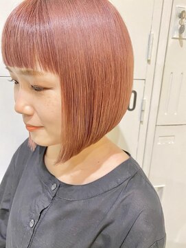 クリアーオブヘアー 栄南店(CLEAR of hair) baby pink ボブ