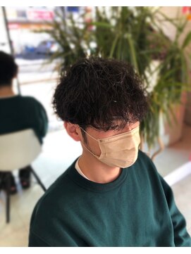 ヘアーメイク マック(Hair Make MX) 波巻きスパイラルパーマ