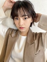 マイル 渋谷(mile)&nbsp;ショート×イヤリングカラー