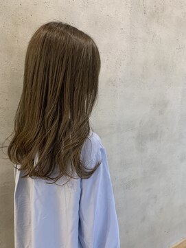 ザ ラボ アングゥ(The Labo ungu) セミロング/イノアカラー/オージュア/艶髪