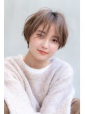【ARTE表参道/青山】大人可愛い小顔ショートボブ×ベージュ