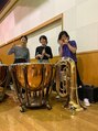 エトワール(etoile)&nbsp;楽団仲間と♪ティンパニとチューバとともに。