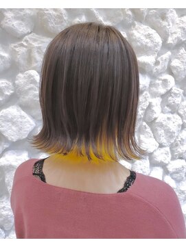 モアナバイヘッドライト 小田原店(Moana by HEADLIGHT) Moana#インナーカラー#ボブ