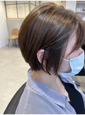 耳かけショートボブ!