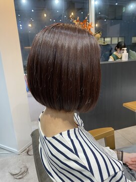 エル 横浜(eL) 乾かすだけでまとまるボブ