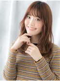 ミストバング髪質改善くせ毛風ゆるセミディa古河20代30代40代