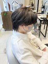 ネオリーブギンザ 銀座店(Neolive GINZA)&nbsp;立体感あるコントラストハイライトとパーマ　銀座