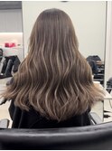 ハイライトバレイヤージュダブルカラーケアブリーチ30代40代