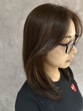 ブレス 横浜(bless) 透明感ブラウン